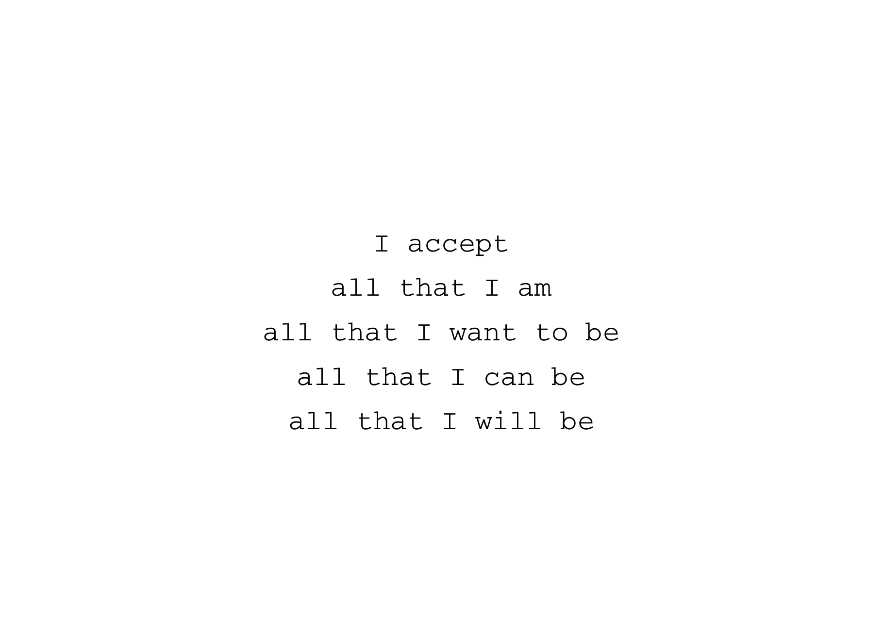 I Accept I